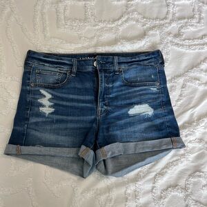 American Eagle midi Jean shorts size 12